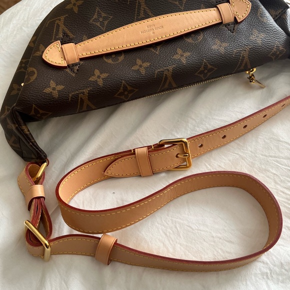 LV Louis Vuitton Discontinued Bumbag brown canvas authentic No trades - Picture 16 of 16